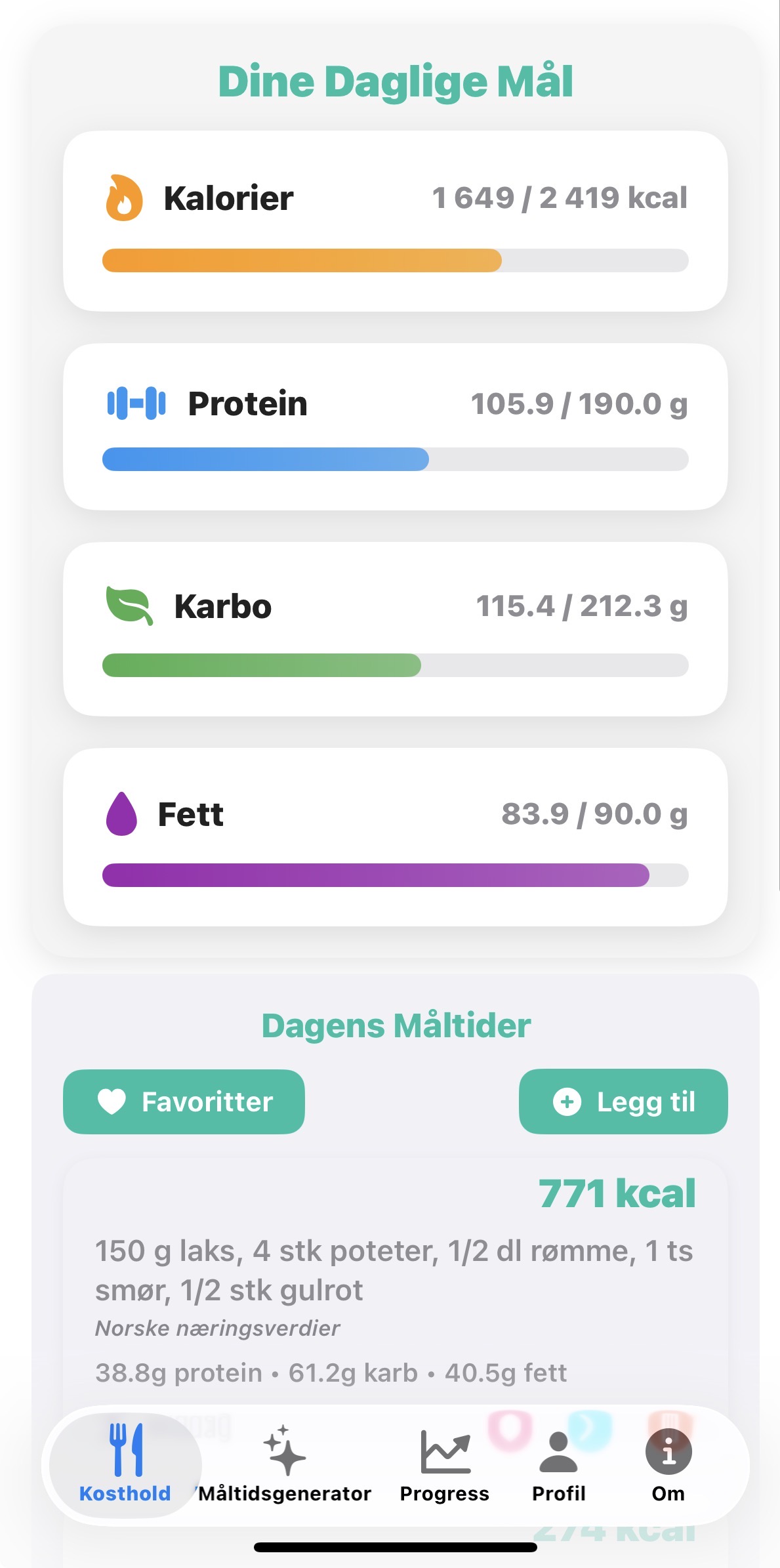 MakroMind App Screenshot